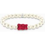 Thomas Sabo A2154-017-10-L15 Goldbears Pearl Bracelet red 15 cm, Жени