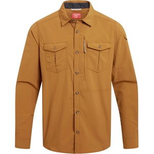 Craghoppers Мъжка риза с копчета Craghoppers Nosilife Adventure Langarm Hemd III Shirt - Deep Henna - размер 4XL (033-2216-0717)