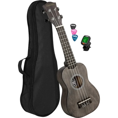 Cascha HH 3969 EN Black Сопрано укулеле (HH3969EN)