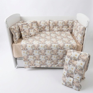 Dizain Бебешки спален комплект Моето Слонче Ластик Цип Comfort Line