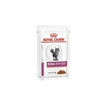 Royal Canin Renal Cat Beef Pouch - за котки с бъбречна недостатъчност 85gr