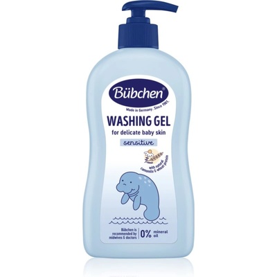 Bübchen Wash почистващ гел с лайка и овесени екстракти 400ml