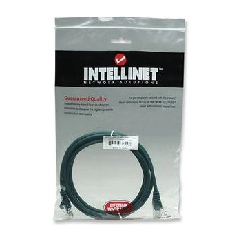 Image 1 of Manhattan Intellinet 319782 мрежов кабел Зелен 3 м Cat5e U/UTP (UTP) (319782)