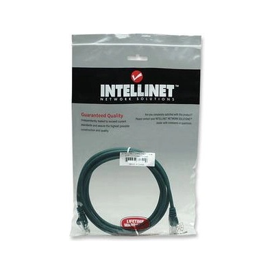 Manhattan Intellinet 319782 мрежов кабел Зелен 3 м Cat5e U/UTP (UTP) (319782)