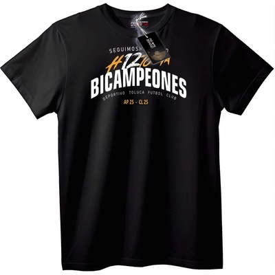 NOONEBRAND Тениска Toluca FC Двукратен Шампион - 2XL, White