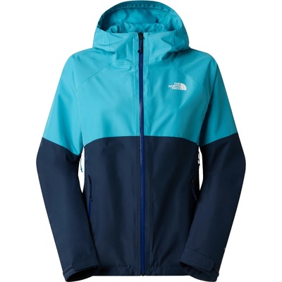 The North Face Дамско водоустойчиво яке The North Face Women's Diablo Dynamic Zip-In Jacket Waterproof jacket - River Ice / Summit Navy (102-4881-0714)