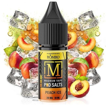 Image 1 of Magnum Vape Peach Ice Pod Salts 10ml