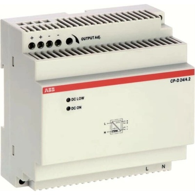 ABB CP-D 24/4.2 sieťový zdroj na montážnu lištu (DIN lištu), 24 V, 4.20 A, 100 W, výstupy 1 x