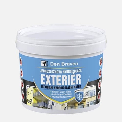 Den Braven DB Jednozlož. hydroizol. 2,5kg exteriér
