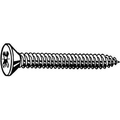 Samořezný šroub se zápustnou hlavou s křížovou drážkou Pozidriv DIN 7982 C-Z Nerezocel A2 ST2,2X9,5MM – Zbozi.Blesk.cz