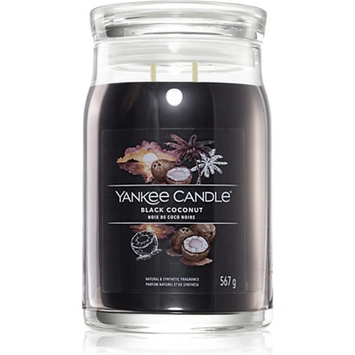 Yankee Candle Black Coconut ароматна свещ Signature 567 гр