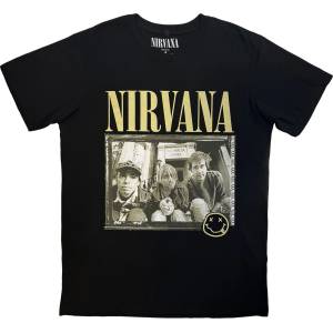 Nirvana Nevermind '91 Hotel Photo (Back Print) Carbon Black M Риза (NIRVCBN97MB02)