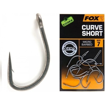 Fox Edges háčky Curve Shank Short vel.6 10ks