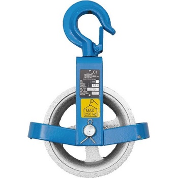 Brano Строителна макара с кука и капак Brano Z500 C, 123-118100-301-D - 125 mm, 0.5 t (123-118100-301-D)