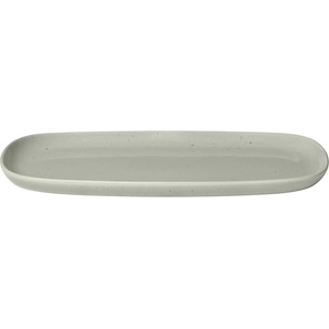 Blomus (Германия) Чиния за сервиране blomus vahlo в светлосив цвят - 29 х 20 см (blomus 64753)