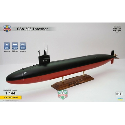 ModelSvit USS Tresher SSN-593 submarine 1:144