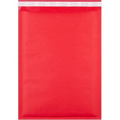 Barevné kraftové bublinkové obálky - 450 x 320 mm (C3) - Červená