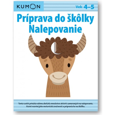 Príprava do škôlky Nalepovanie