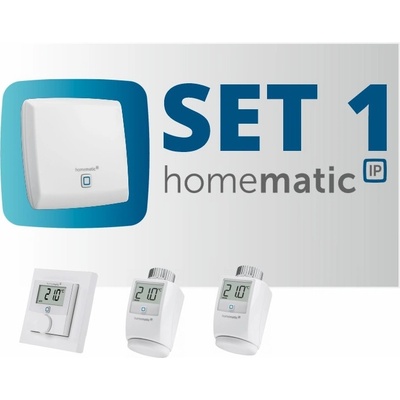 Homematic IP Sada Homematic IP byt 1+1 - HmIP-SET1 HmIP-SET1