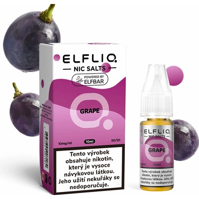 ELFLIQ Grape 10 ml 10 mg