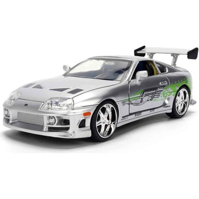 Jada Toys | Fast & FuriousDiecast Vehicle 1:24 1995 Brians Toyota Supra Silver