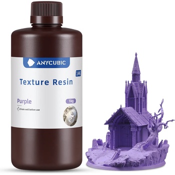 Anycubic Фотополимерна Смола Anycubic Texture Resin 365-410nm / 1000g - Матов цвят