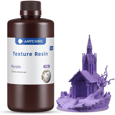 Anycubic Фотополимерна Смола Anycubic Texture Resin 365-410nm / 1000g - Мат