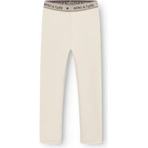 Mini A Ture Детски поларен панталон Mini A Ture Kid's Matleema Fleece trousers - Angora Cream - размер 128 (EU) (701-4528-0117)
