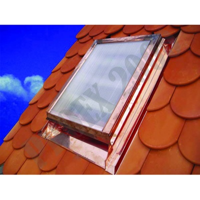 Ševčík Vikýř měděný 50 x 60 cm + LEXAN