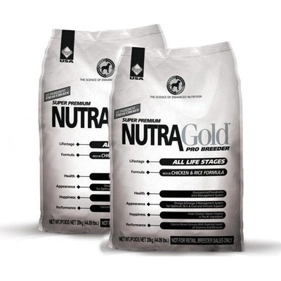 Nutra Gold Breeder Bag 2 x 20 kg