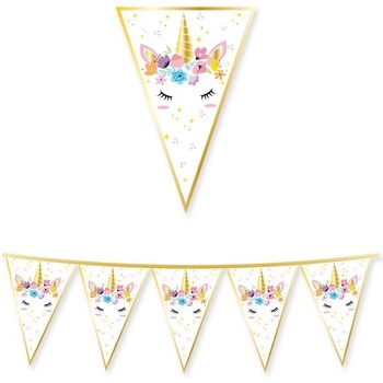 Big Party Гирлянд от Флагове с Еднорог