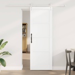 vidaXL Преплъзваща се врата ORKDAL 73, 5 x 211 cm Инженерна дървесина (3450280)