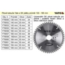 YATO pilový kotouč na dřevo 184x30 mm YT-6061