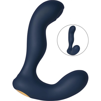 SVAKOM Iker Neo - интерактивен, пулсиращ анален вибратор (син)