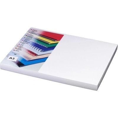 Eurosupplies Delta A3 imitace kůže bílé 100 ks – Zboží Živě