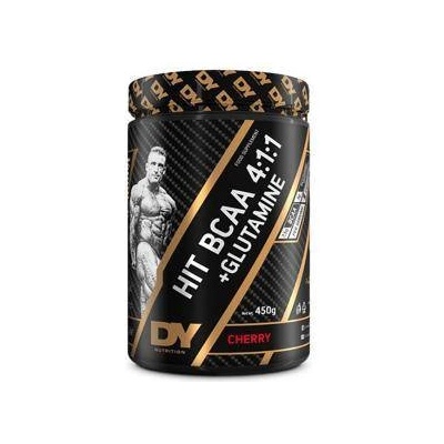 DY Nutrition Аминокиселина за Тренировка с висока интензивност BCAA 4: 1: 1 + Глутамин, Dorian Yates, Ягода, 450гр. , 5715