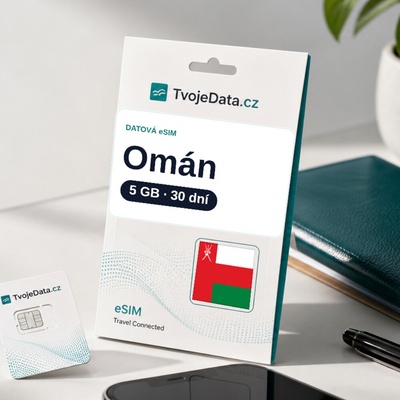 eSIM Omán 5 GB / 29 dní - Omán ED5B1C