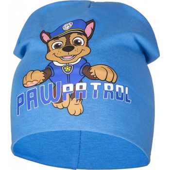 Detská bavlnená čiapka Paw Patrol modrá