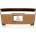 WoodWick Santal Myrrh ароматна свещ с дървен фитил (hearthwick) 453, 6 гр