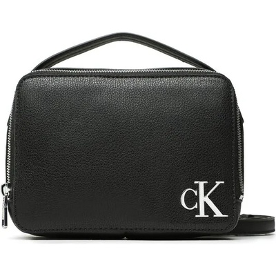 Calvin Klein Дамска чанта Calvin Klein Jeans Minimal Monogram Camera Bag 18 K60K610331 Черен (Minimal Monogram Camera Bag 18 K60K610331)