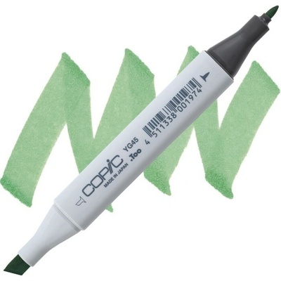 Lihová fixa COPIC Classic oboustranná Fine & Chisel, Cobalt green (YG45)