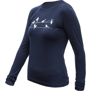 Sensor Merino Active Songbirds Размер: M / Цвят: тъмно син - 4camping - 135,52 лв