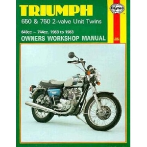 Triumph 650 & 750 2-Valve Unit Twins (63 - 83) | Haynes Publishing (ISBN: 9780856968907)
