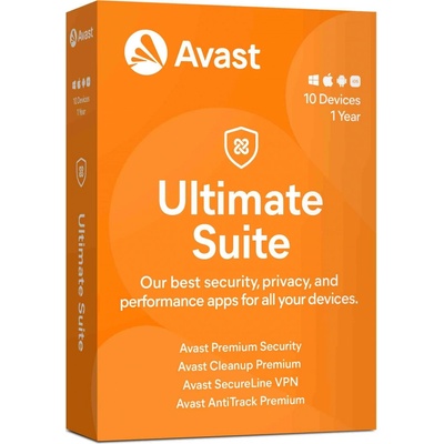Avast Ultimate 10 lic. 12 mes. predĺženie