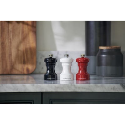 Cole & Mason Hoxton Black Gloss Precision+ mlýnek na sůl 10,4 cm