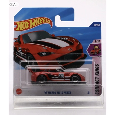 Mattel Hot Wheels Silver Series 15 Mazda MX-5 Miata