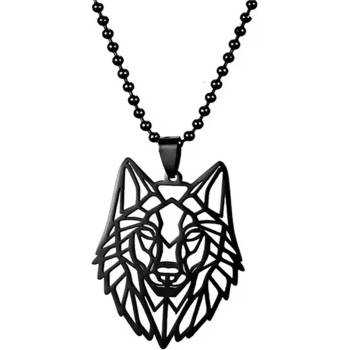 HARAHU Колие Hollow Wolf - Черен KP33460 (33460)