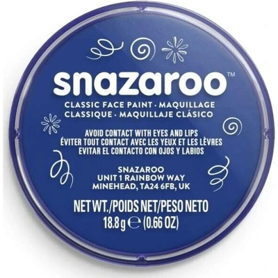 Snazaroo barva na obličej královská modrá 18 ml