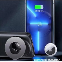 USAMS PB62 10000mAh 20W QC3.0+PD Magnetic Wireless Fast Charge Blue US-CD171