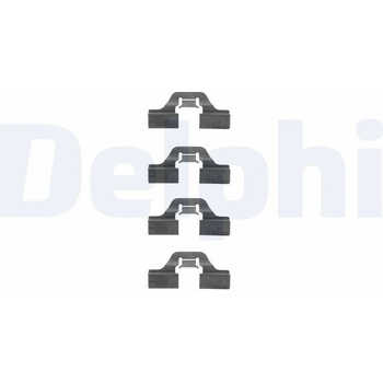 Sada prislusenstvi, oblozeni kotoucove brzdy DELPHI LX0307